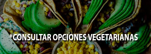 Opciones vegetarianas en restaurante Sal Negra