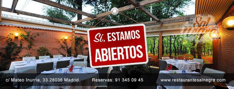 ¡YA ESTAMOS AQUÍ! (ABIERTO- OPEN)