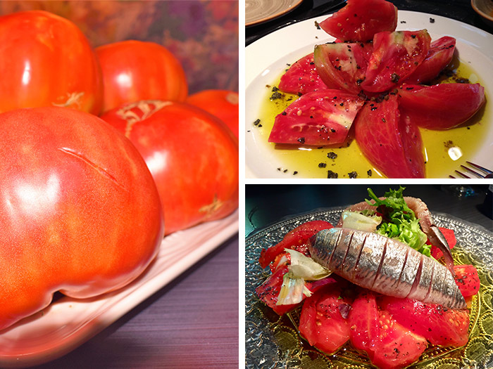 tomates rosas de Huesca